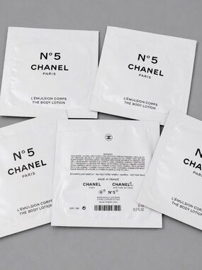 Chanel No 5 body lotion sample 5 pc Set